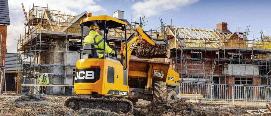 JCB: mini e midi escavatori in promo a Tasso 0%